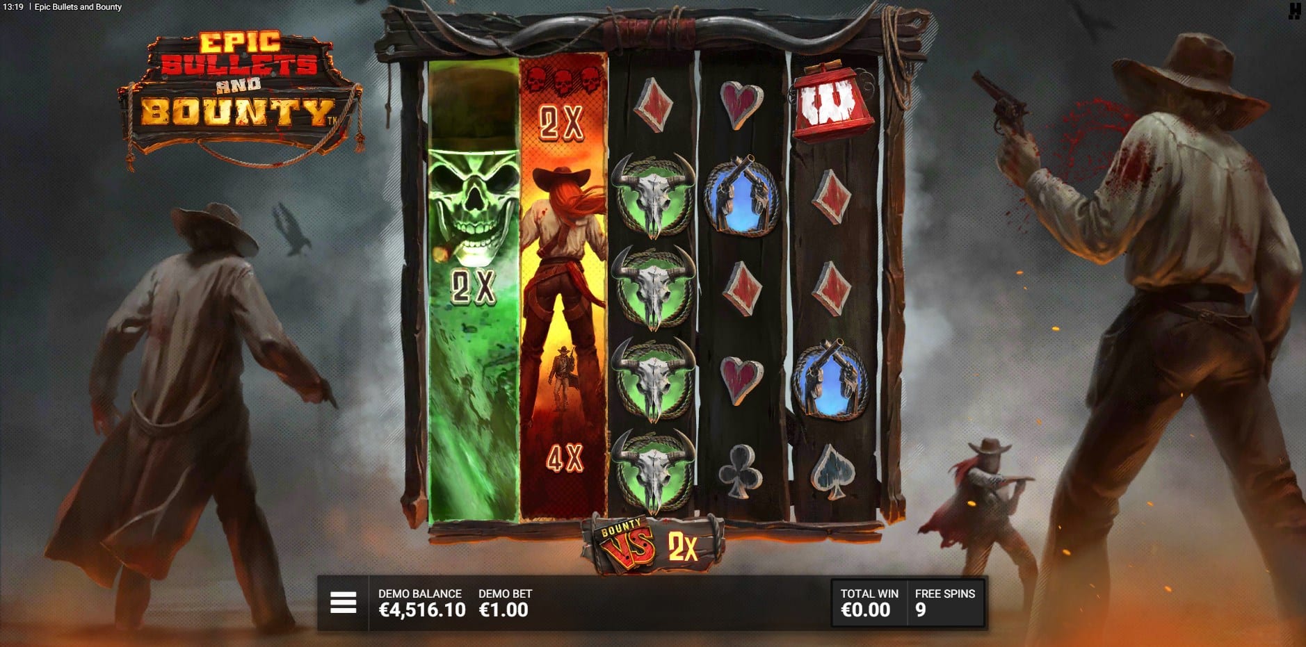 Epic Bullets and Bounty slot