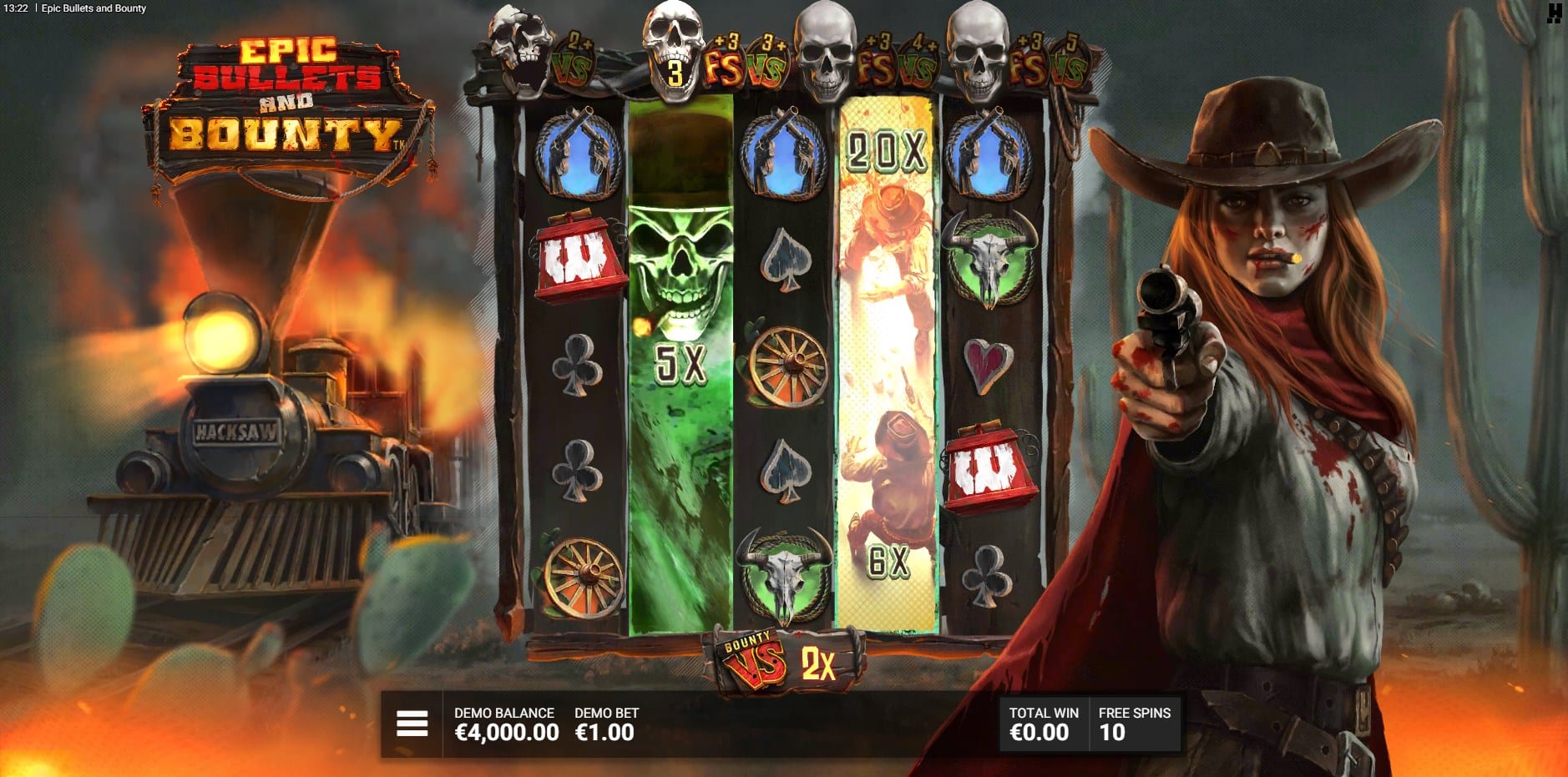 Epic Bullets and Bounty slot