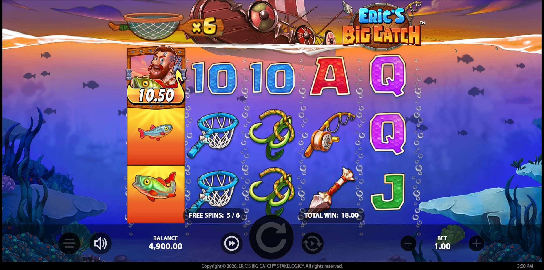 Eric's Big Catch slot