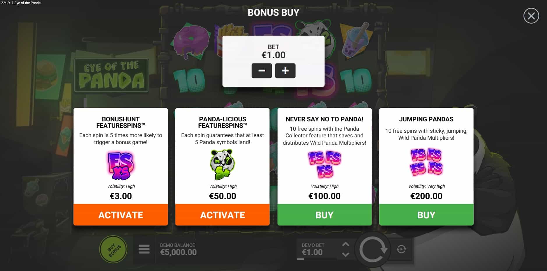 Eye of the Panda slot