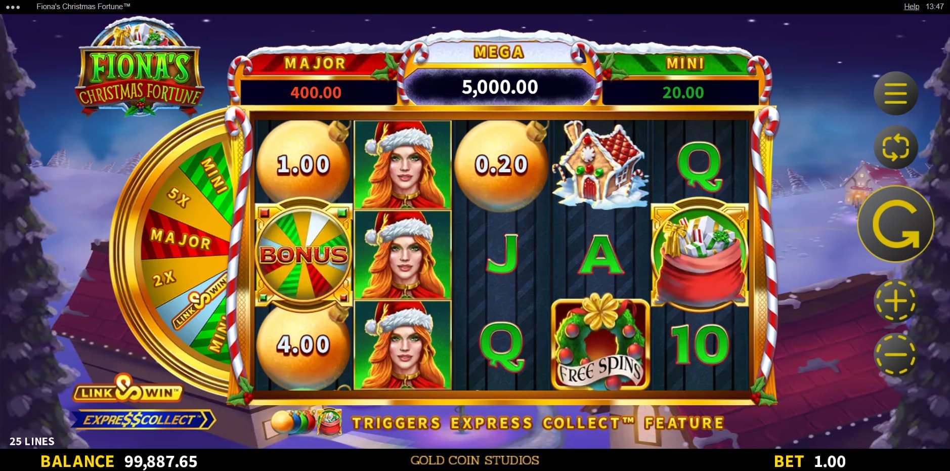 Fiona's Christmas Fortune slot