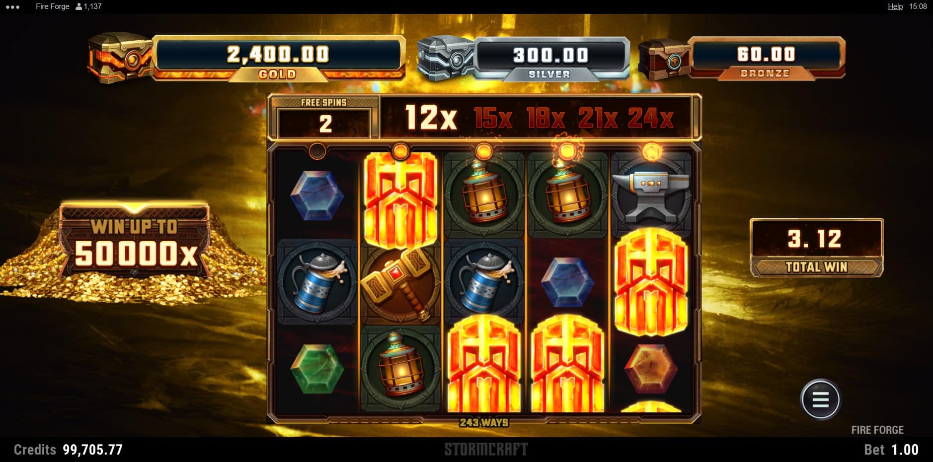 Fire Forge slot