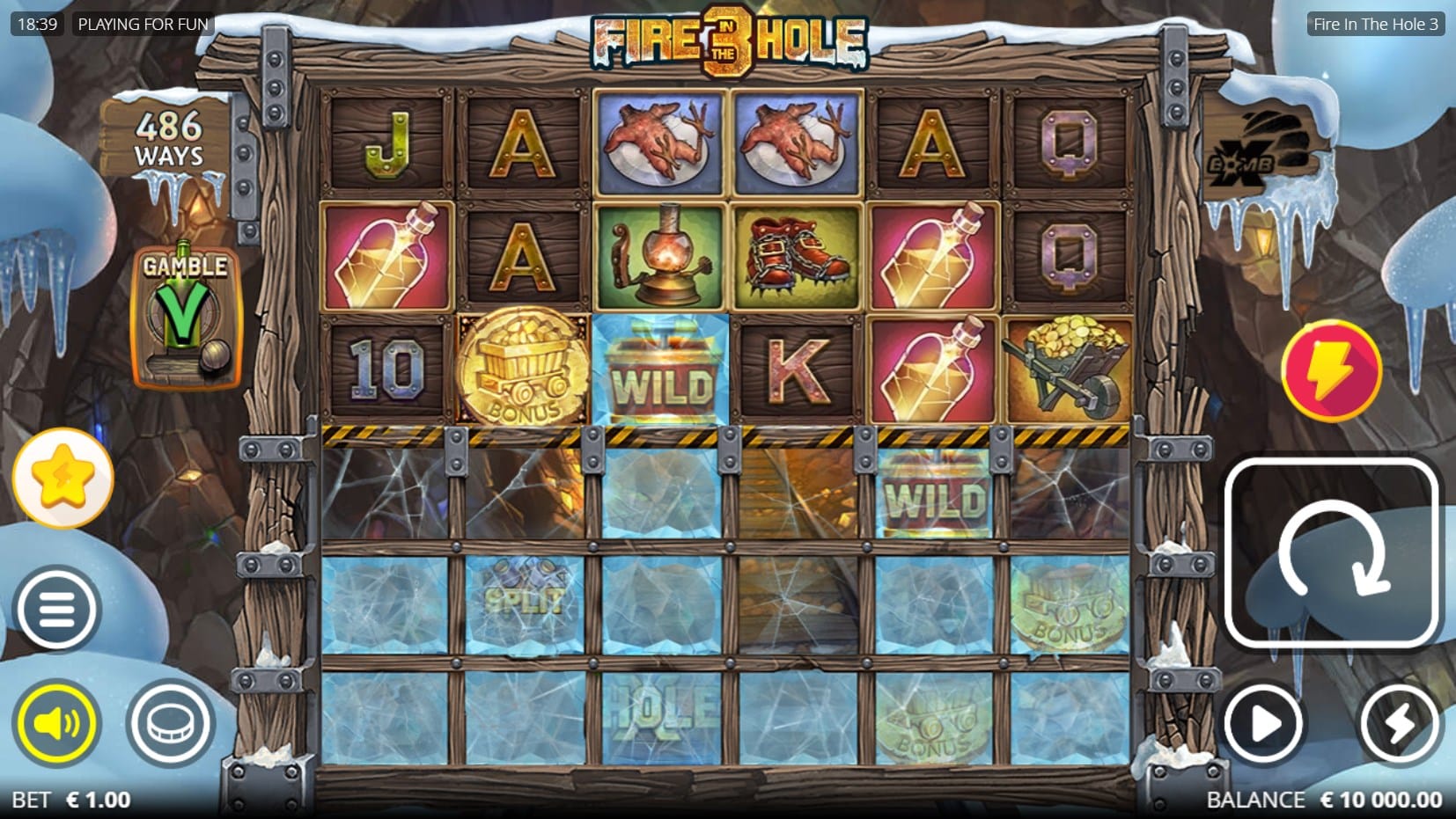 Fire in the Hole 3 slot