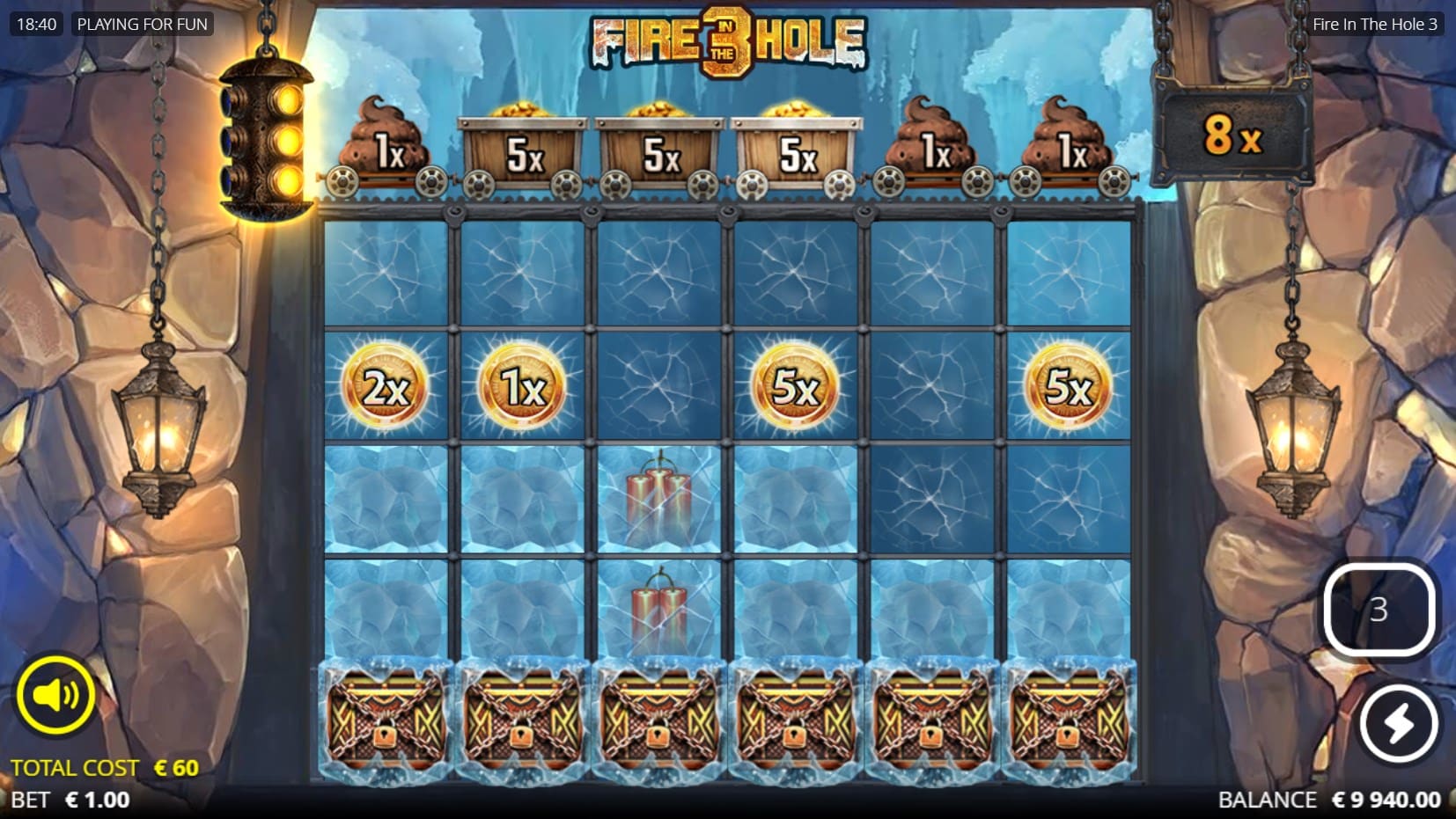 Fire in the Hole 3 slot