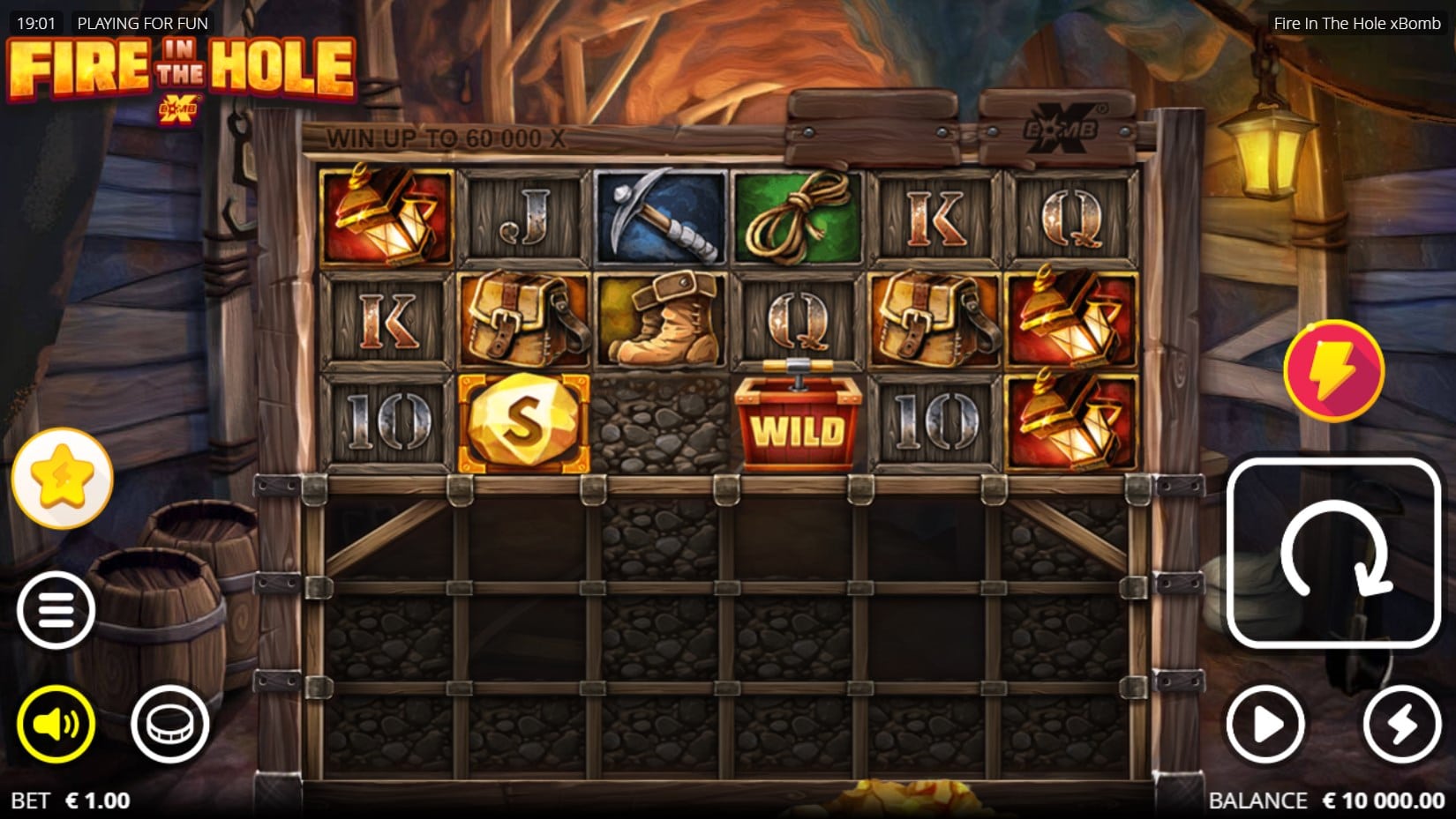 Fire in the Hole xBomb slot