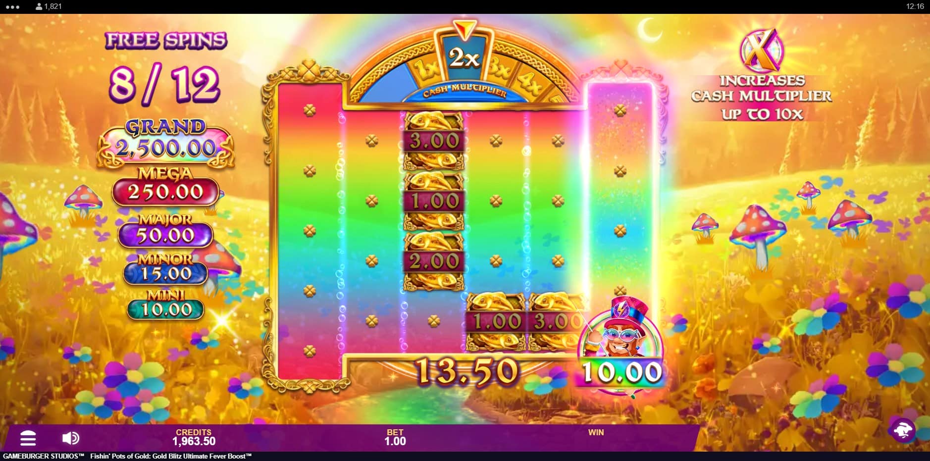 Fishin' Pots of Gold: Gold Blitz Ultimate Fever Boost slot