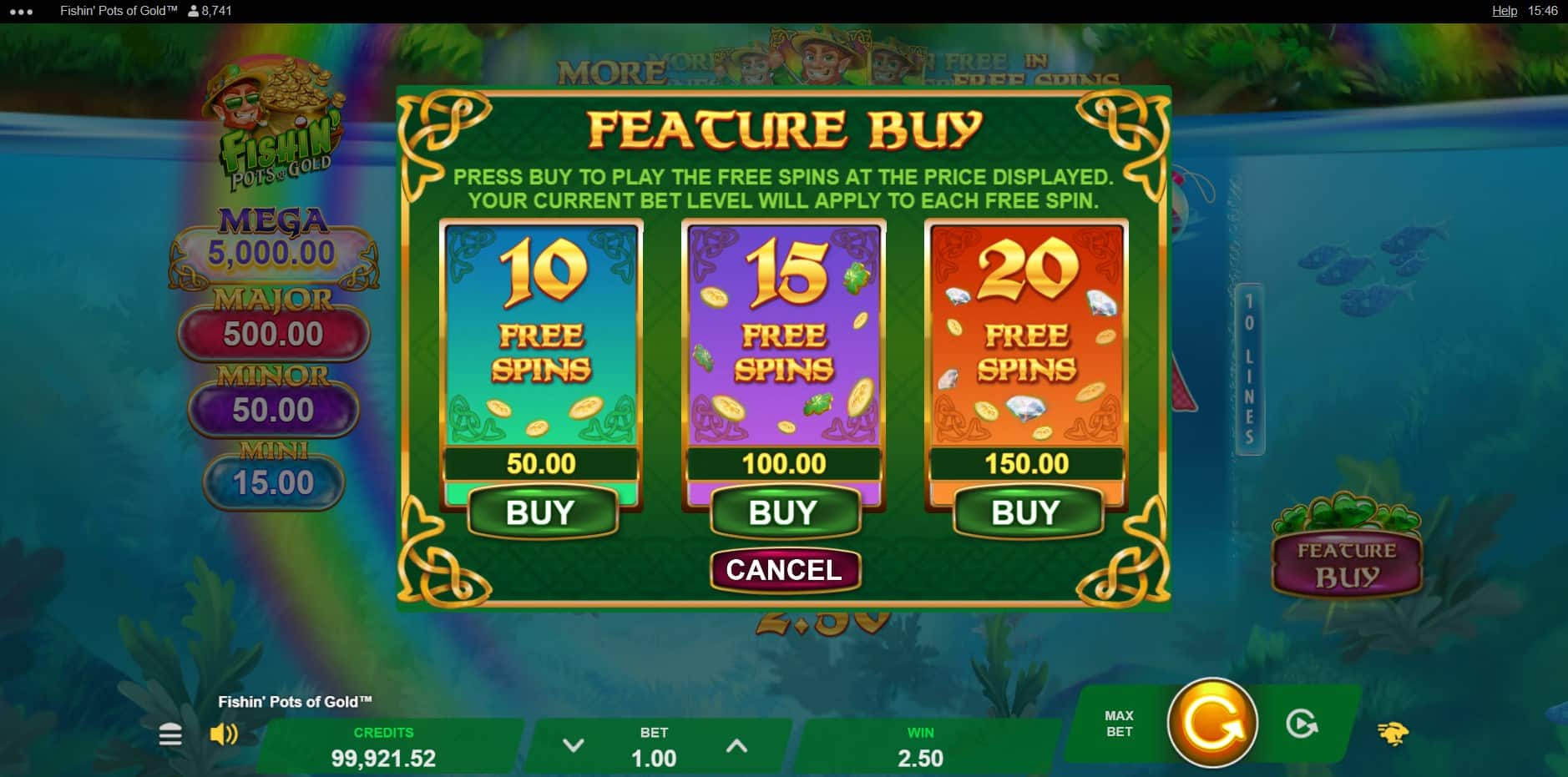 Fishin' Pots of Gold slot
