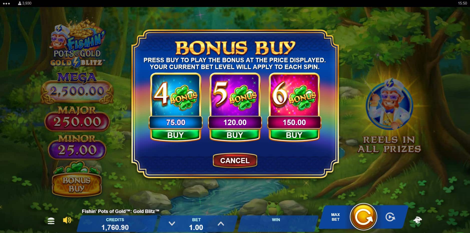 Fishin' Pots of Gold: Gold Blitz slot