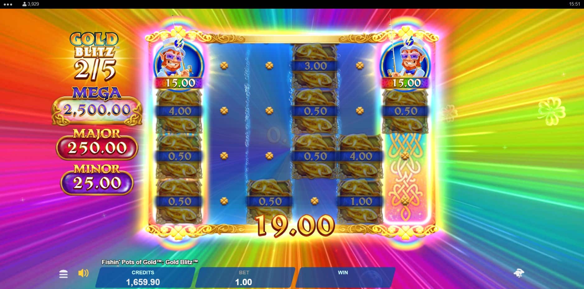 Fishin' Pots of Gold: Gold Blitz slot