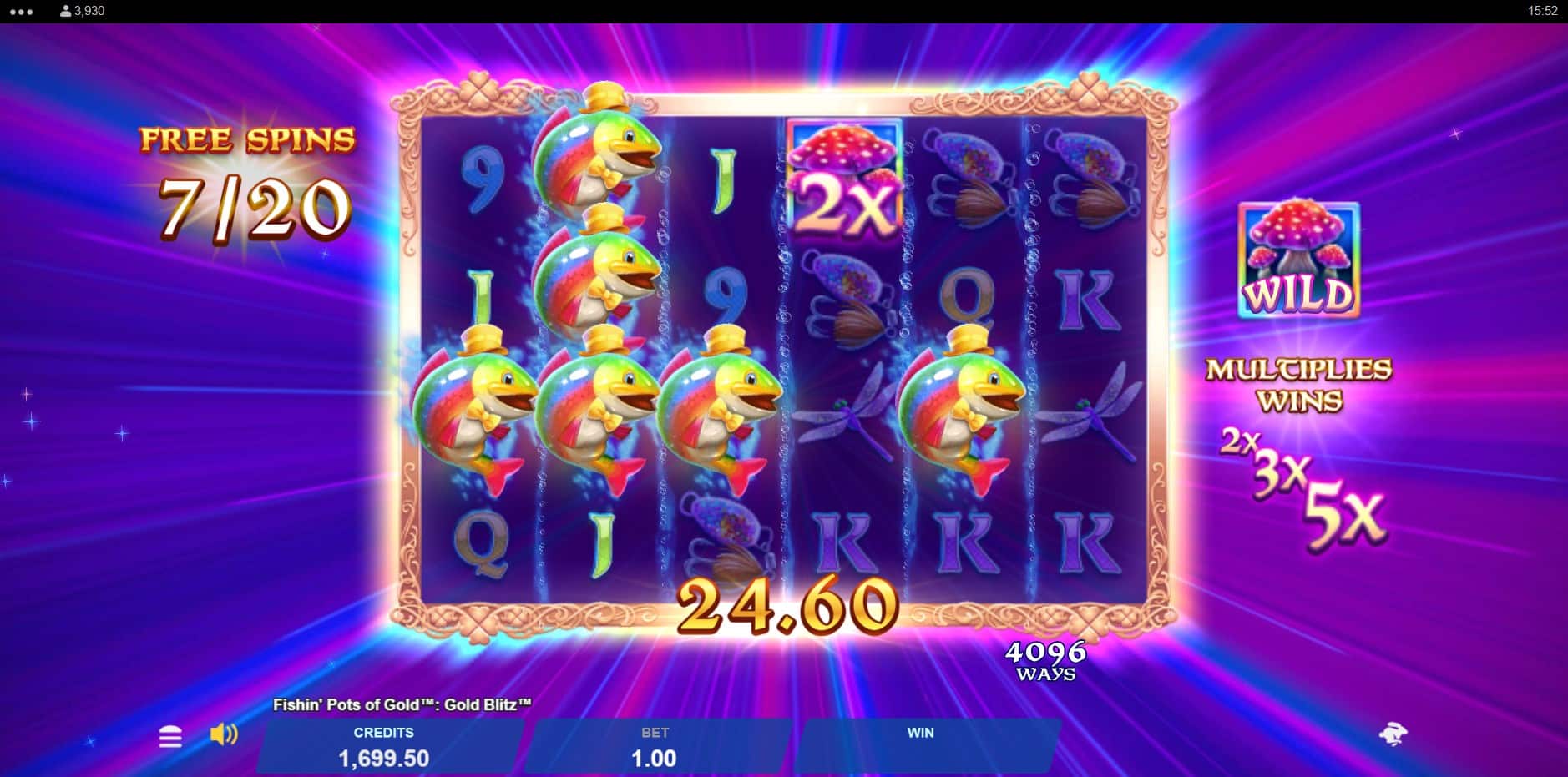 Fishin' Pots of Gold: Gold Blitz slot