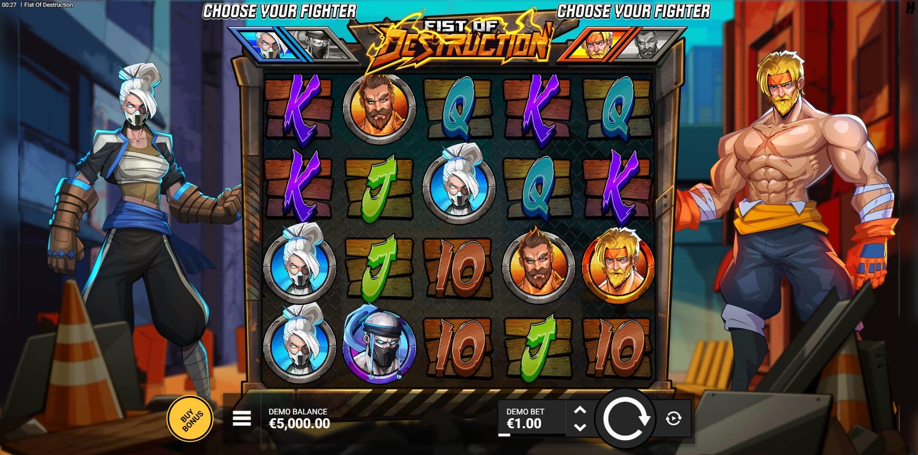 Fist of Destruction slot