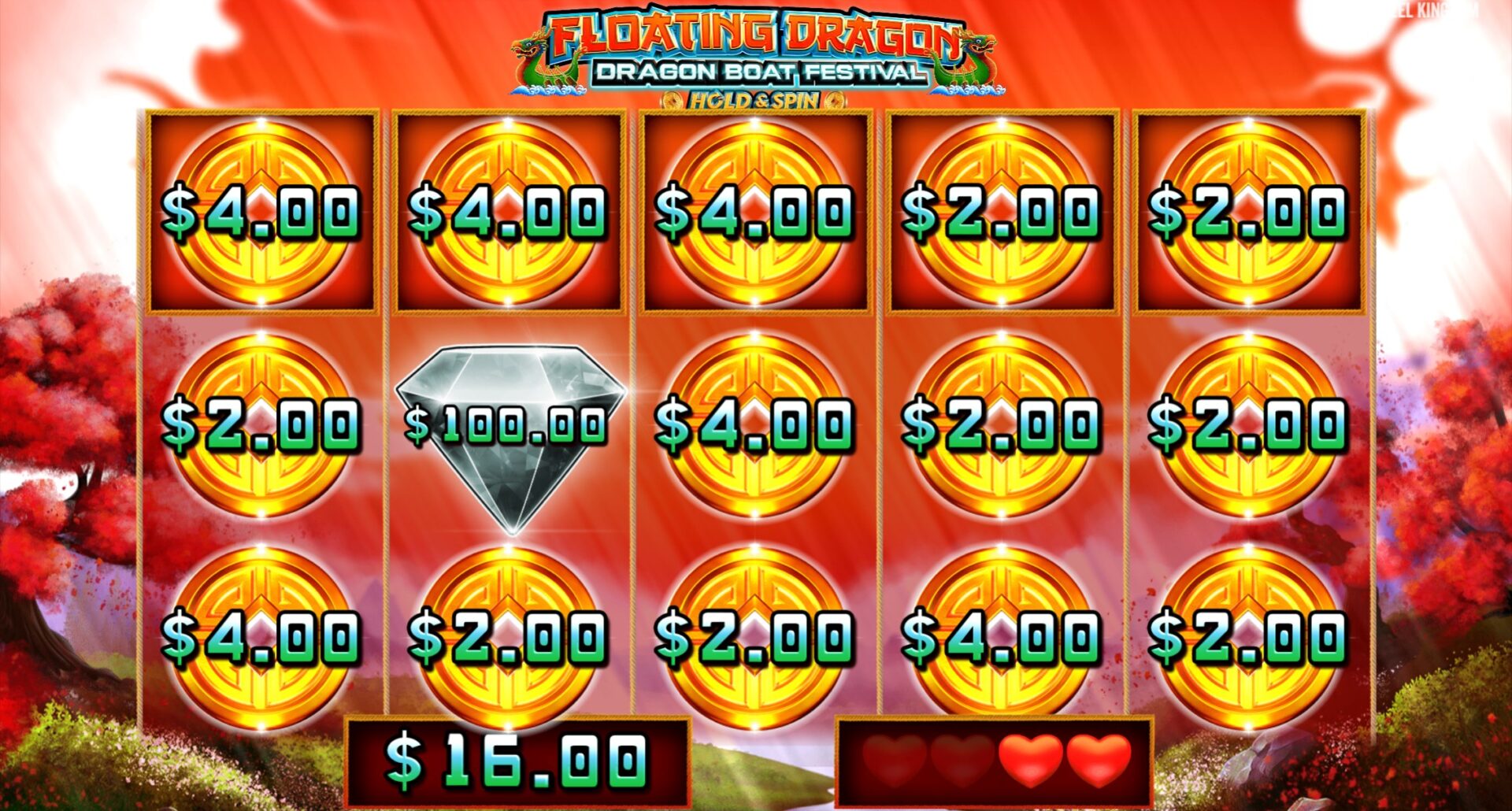 Floating Dragon - Dragon Boat Festival Slot - Hold & Spin Feature