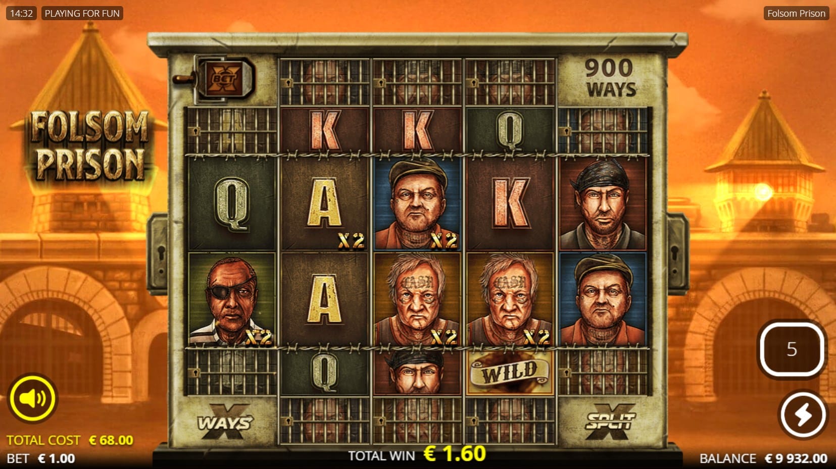 Folsom Prison slot