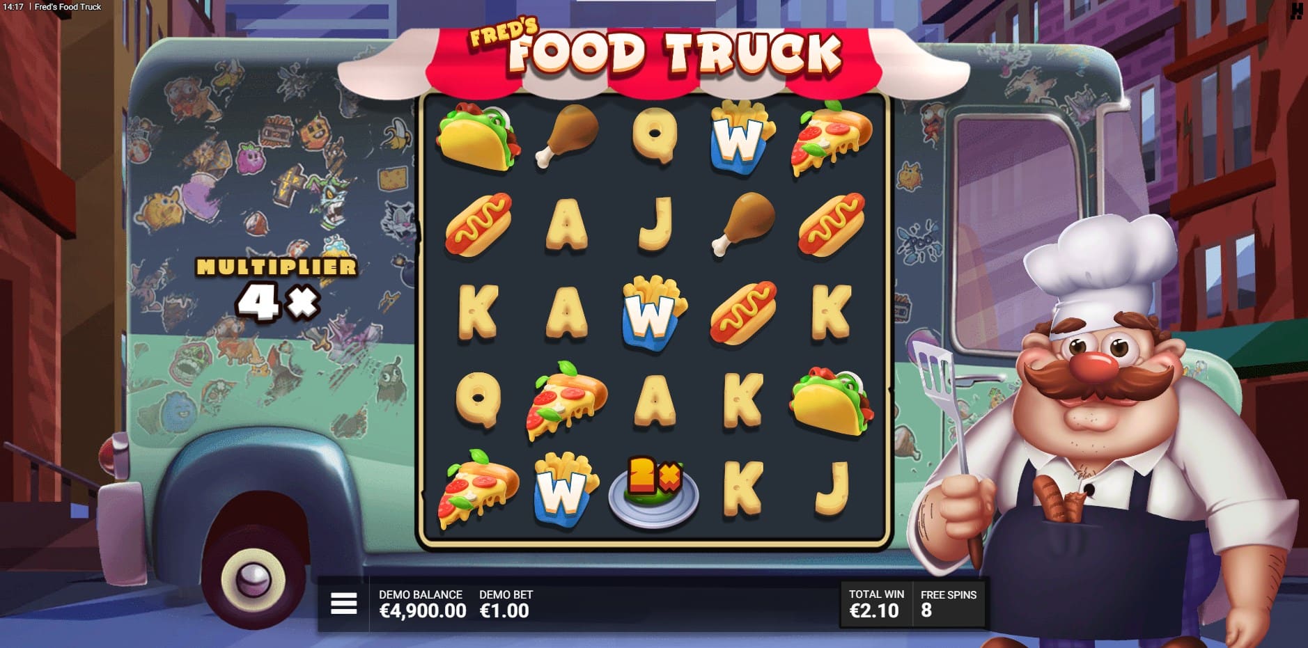 Fred's Food Truck slot