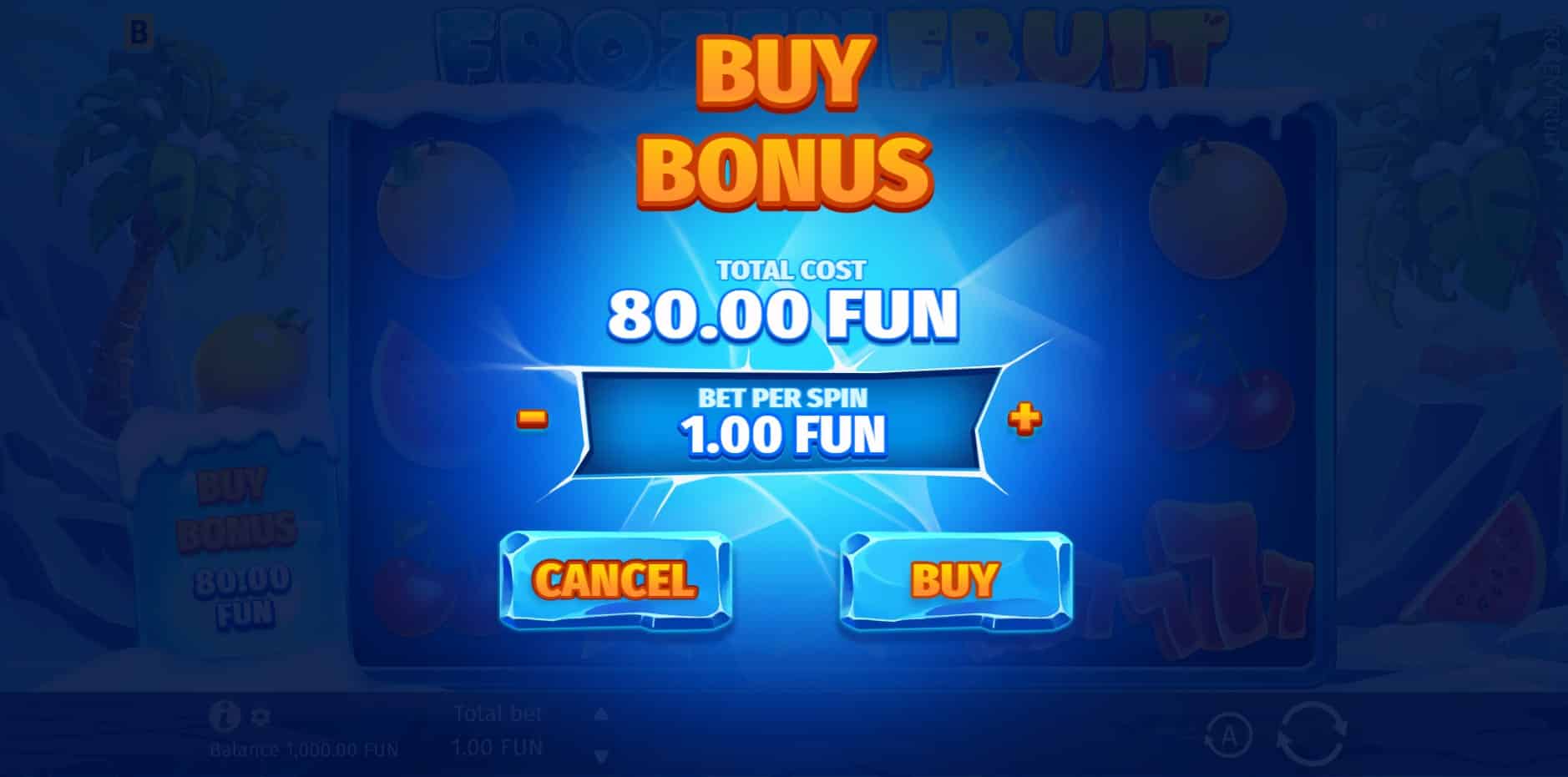 Frozen Fruit slot