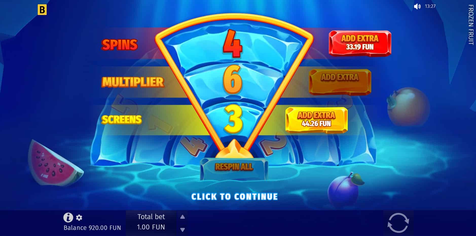 Frozen Fruit slot