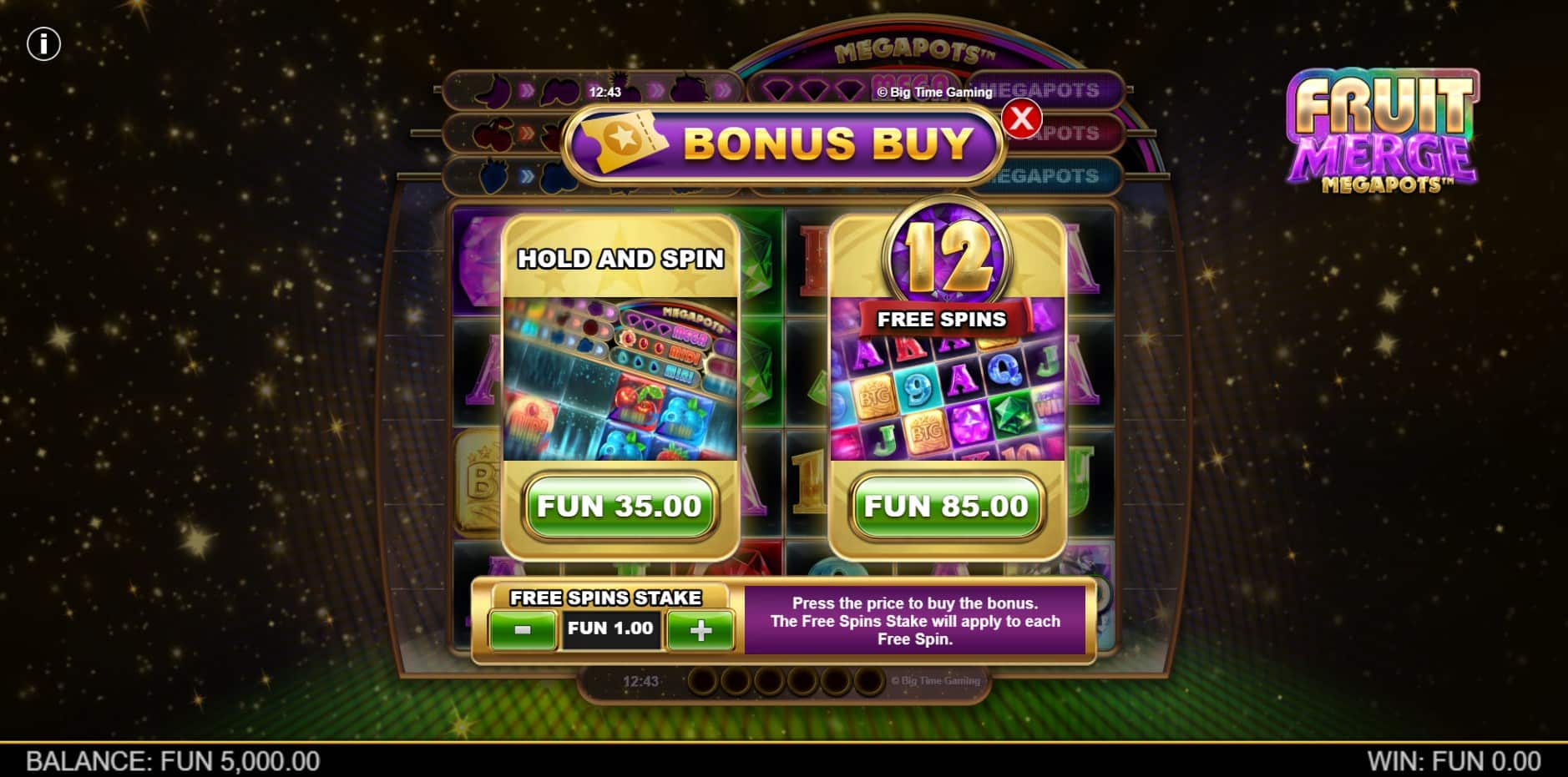 Fruit Merge Megapots slot