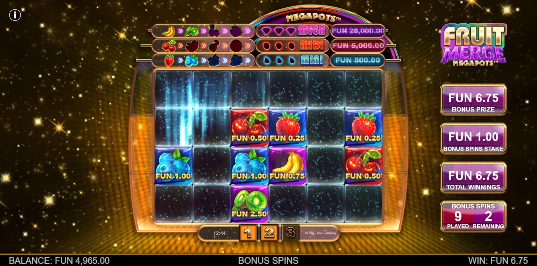 Fruit Merge Megapots slot