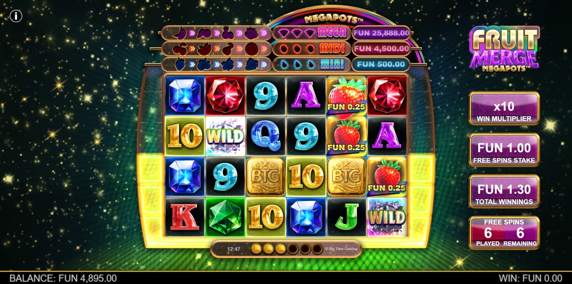 Fruit Merge Megapots slot