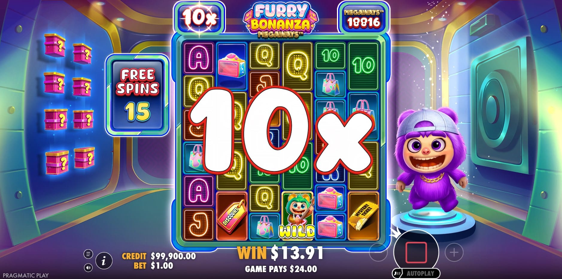 Furry Bonanza Megaways slot