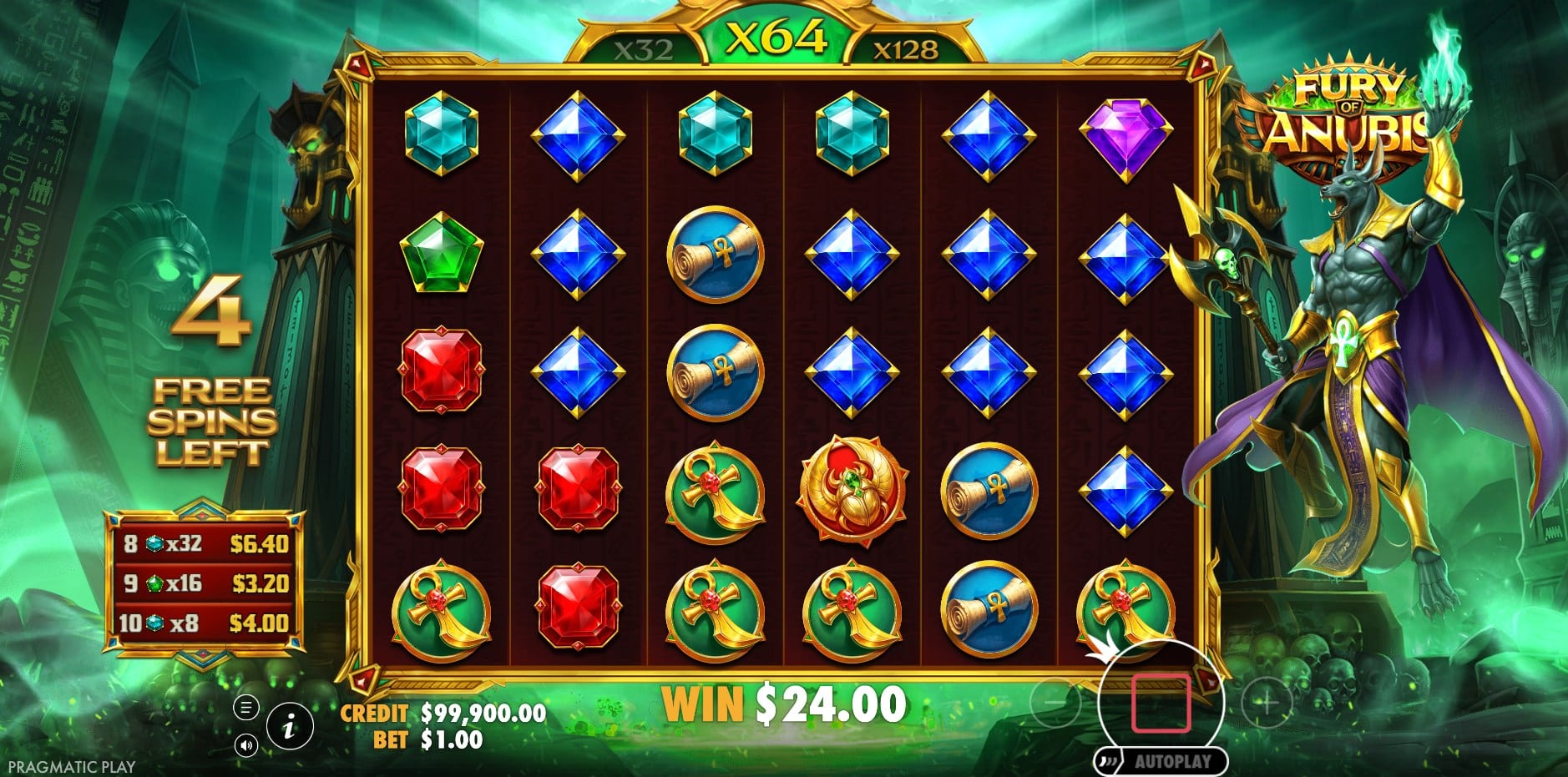 Fury of Anubis slot