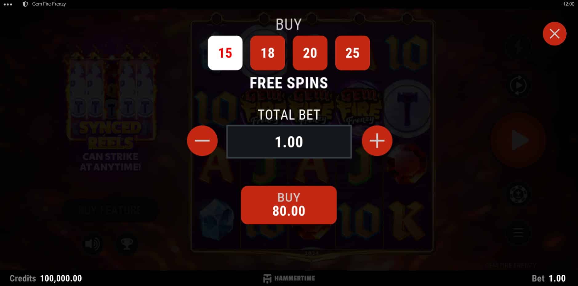 Gem Fire Frenzy slot