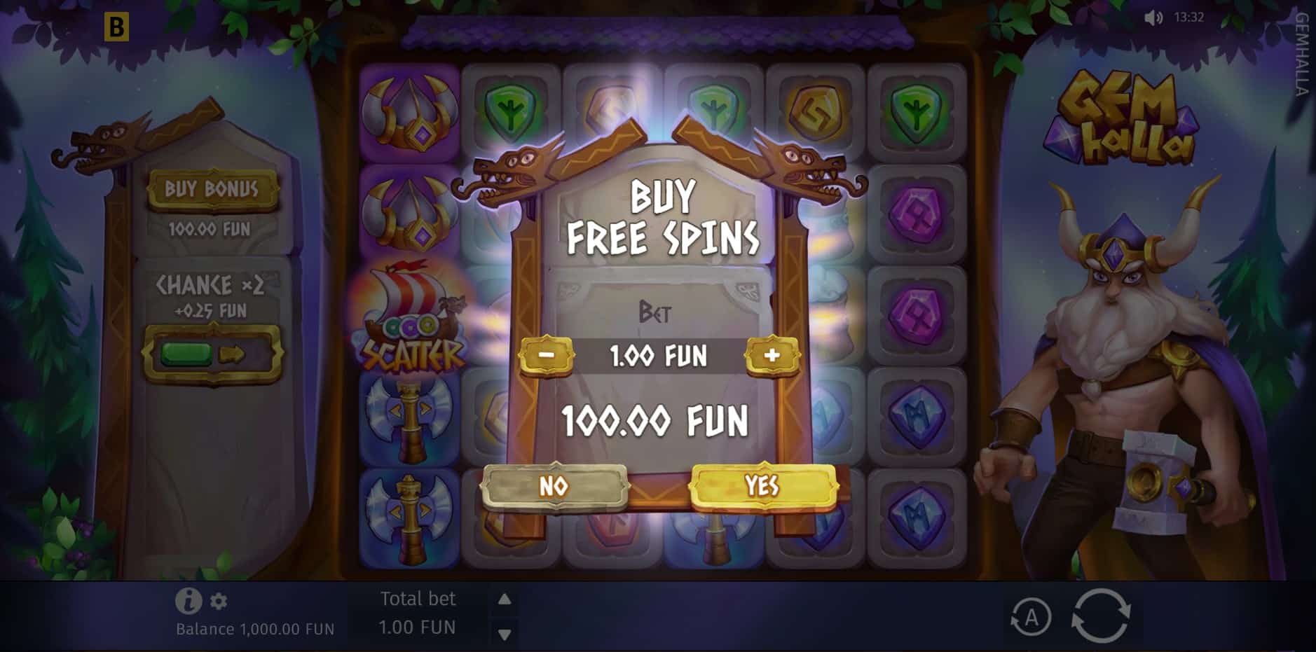 Gemhalla slot