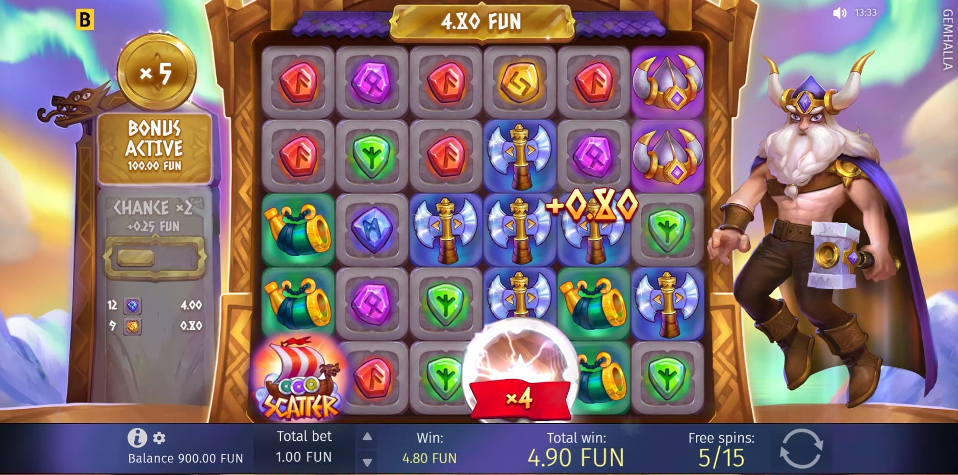 Gemhalla slot