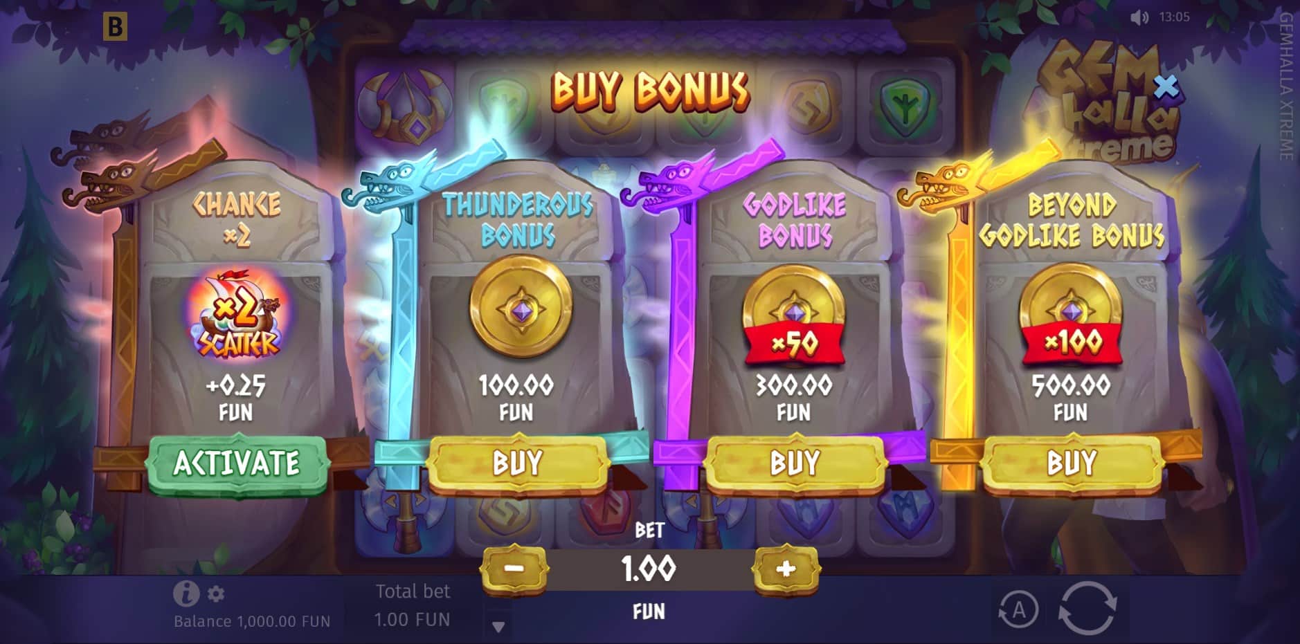 Gemhalla Xtreme slot