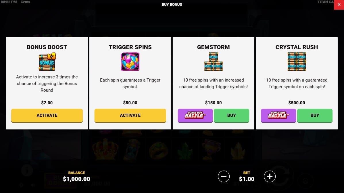 Gems slot
