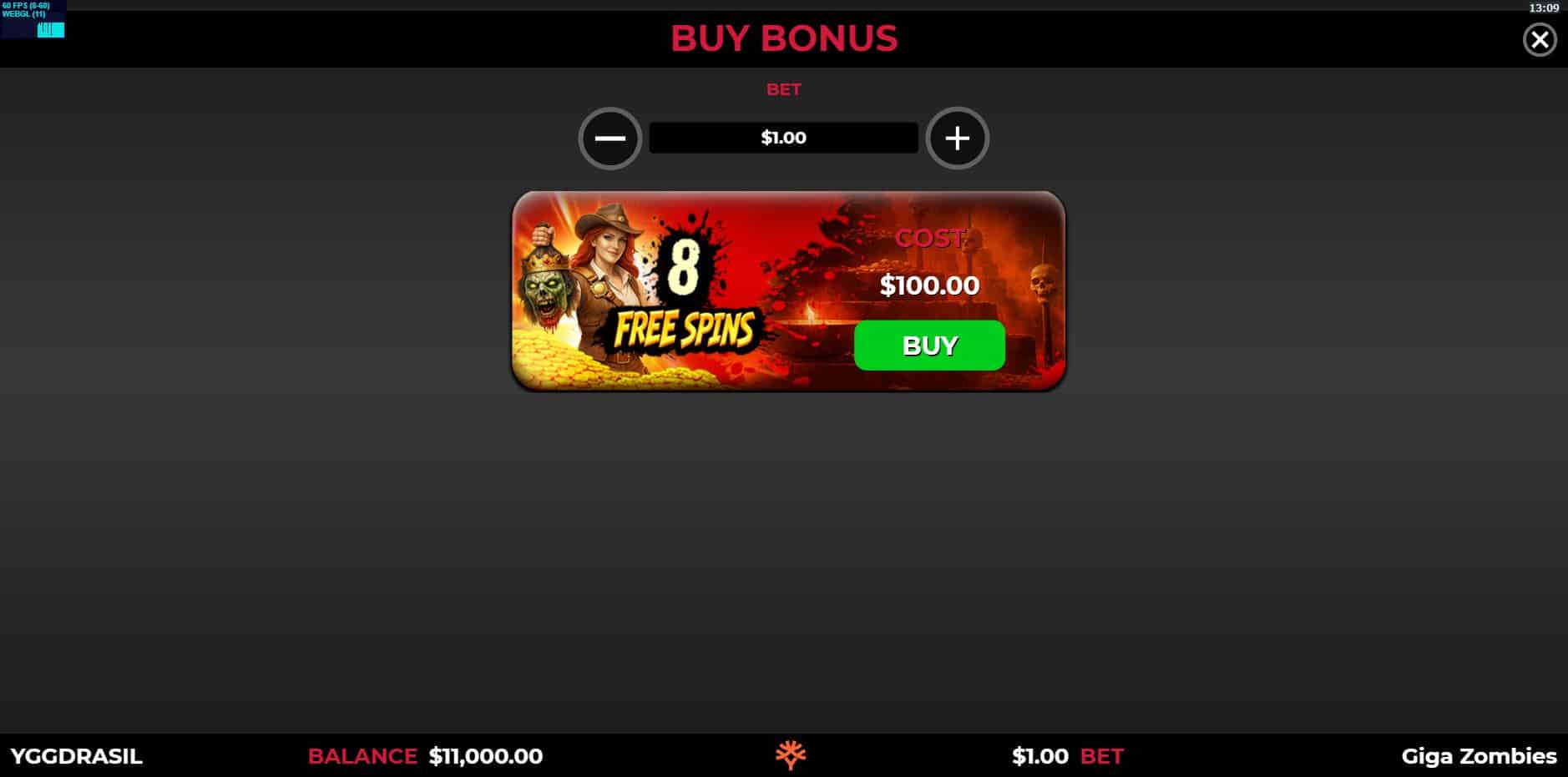 Giga Zombies GigaBlox slot