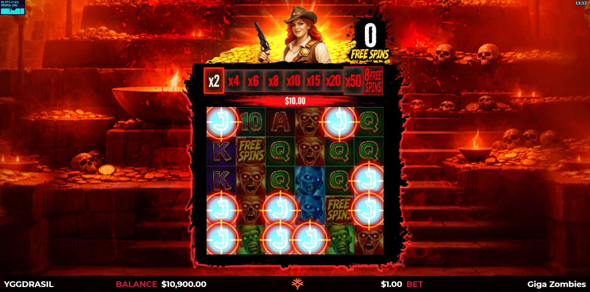 Giga Zombies GigaBlox slot