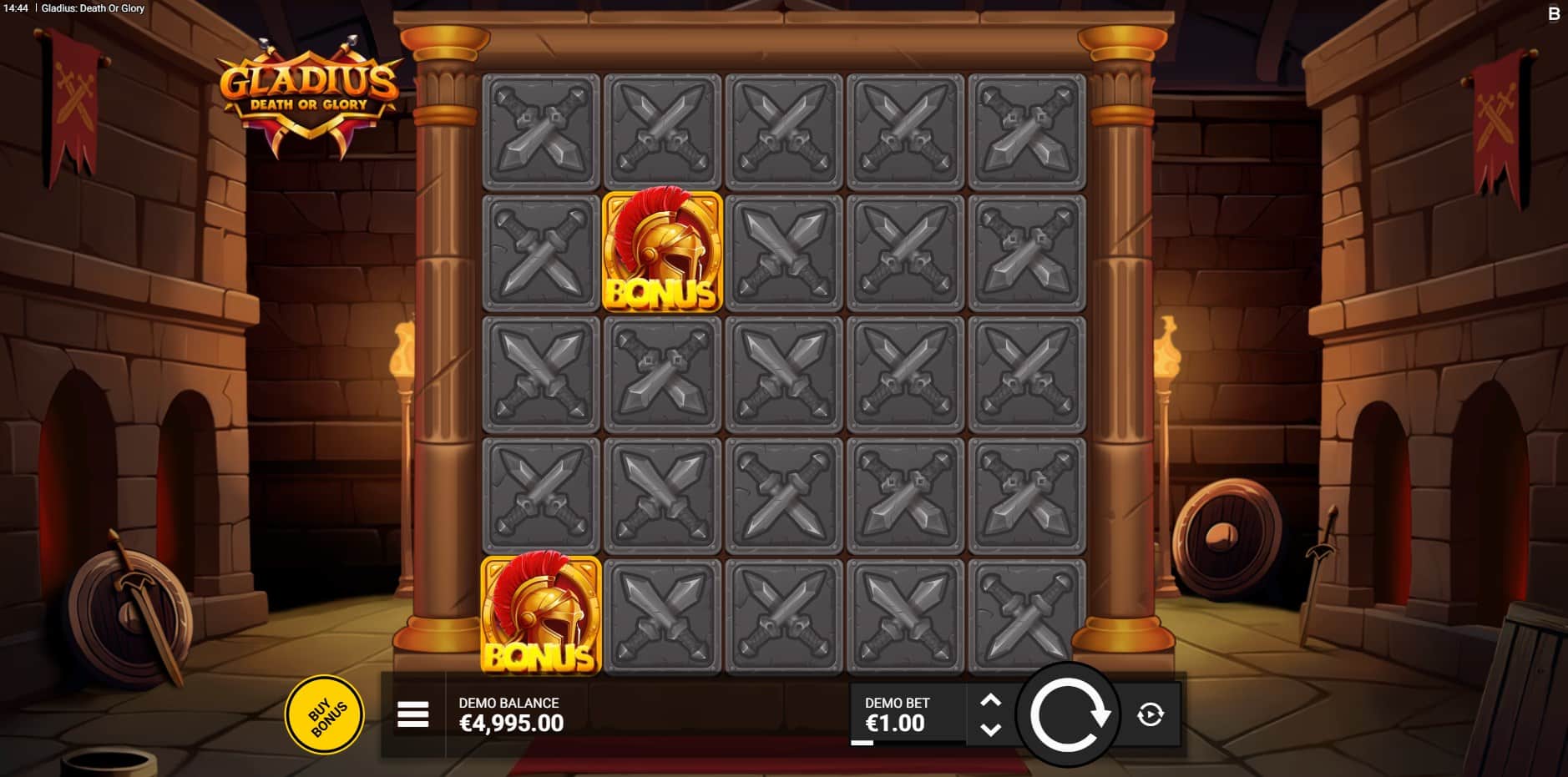 Gladius Death or Glory slot