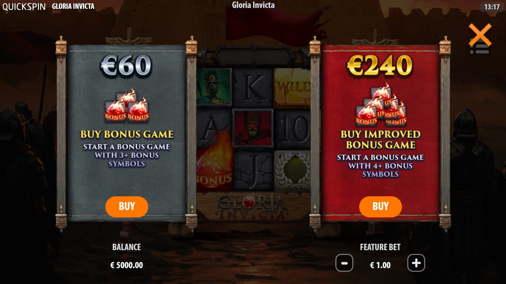 Gloria Invicta slot