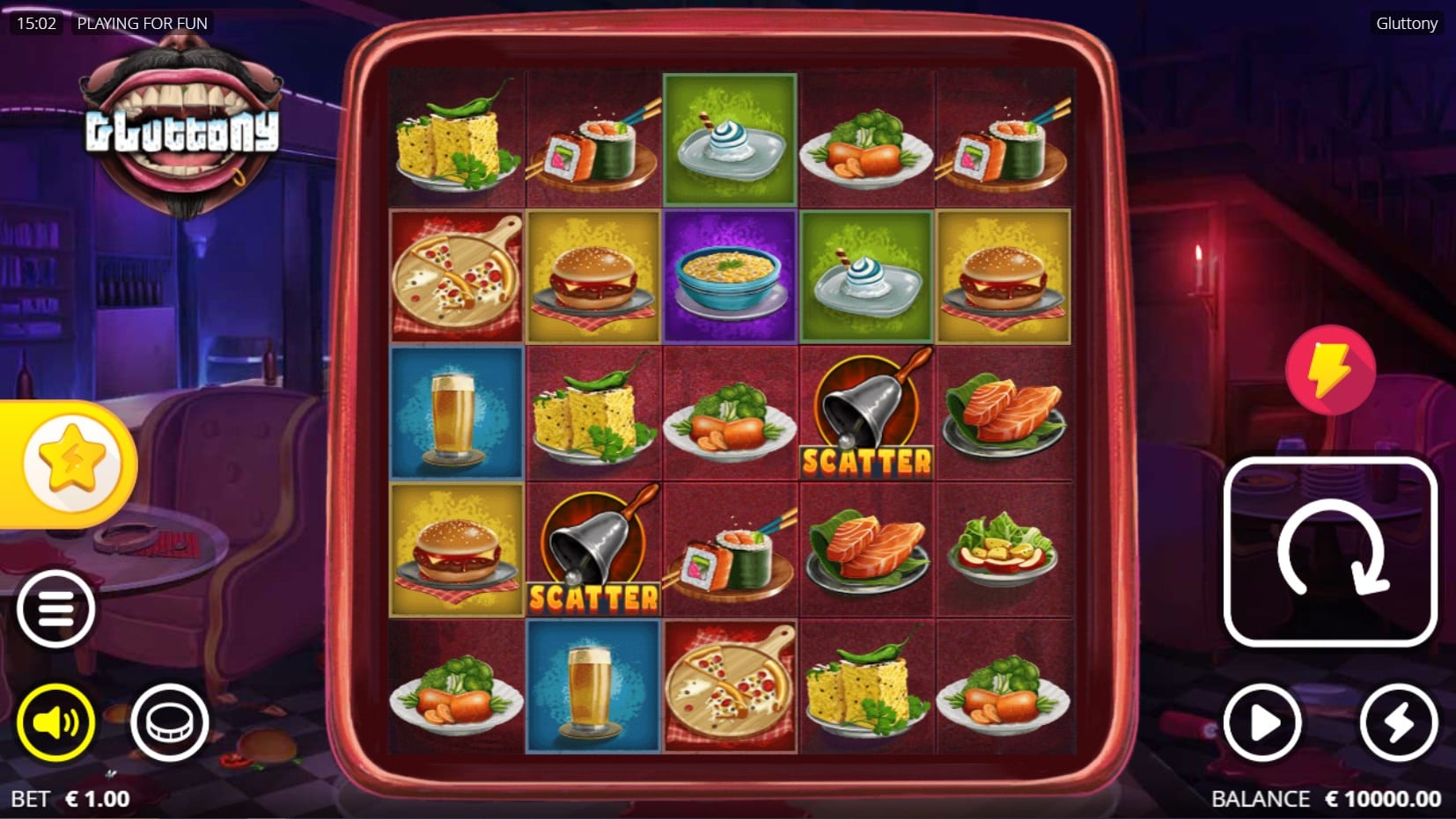Gluttony slot