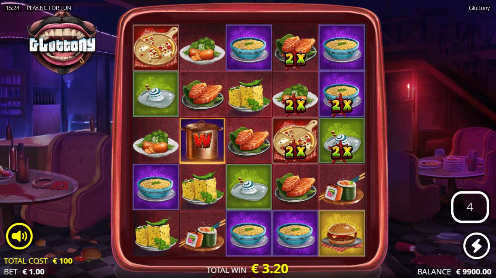 Gluttony slot