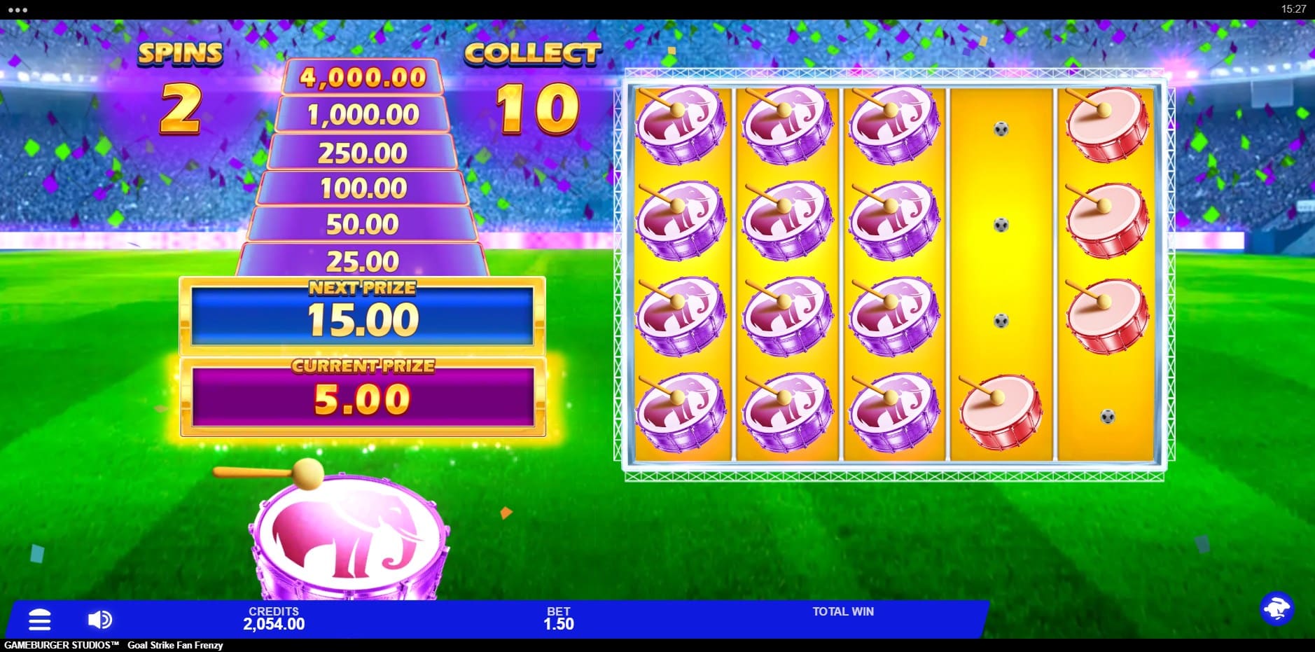 Goal Strike Fan Frenzy slot