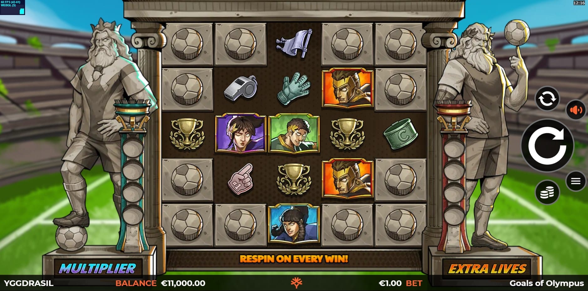 Goals of Olympus BoltLock slot