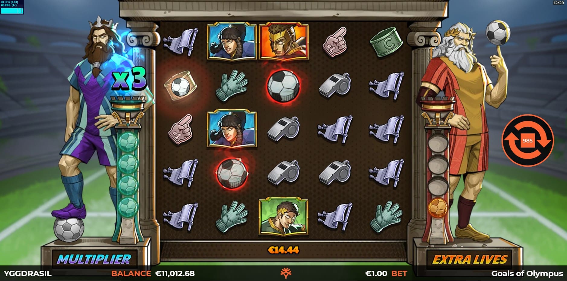 Goals of Olympus BoltLock slot
