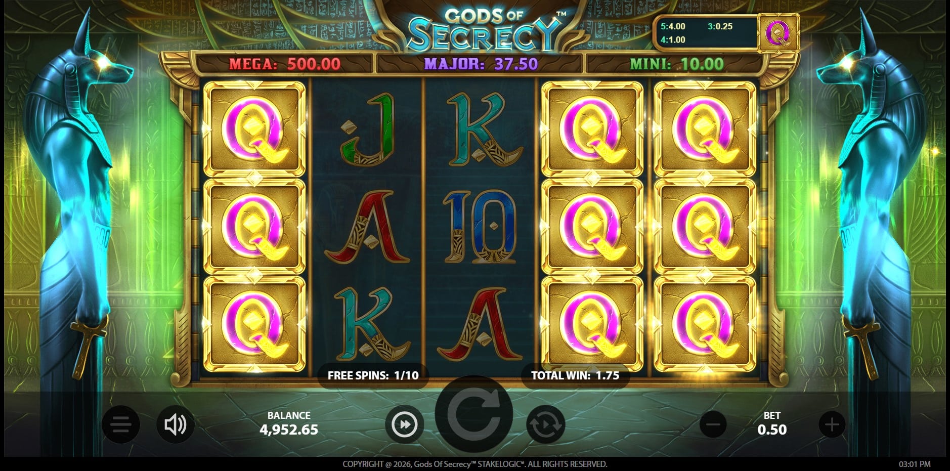 Gods of Secrecy slot