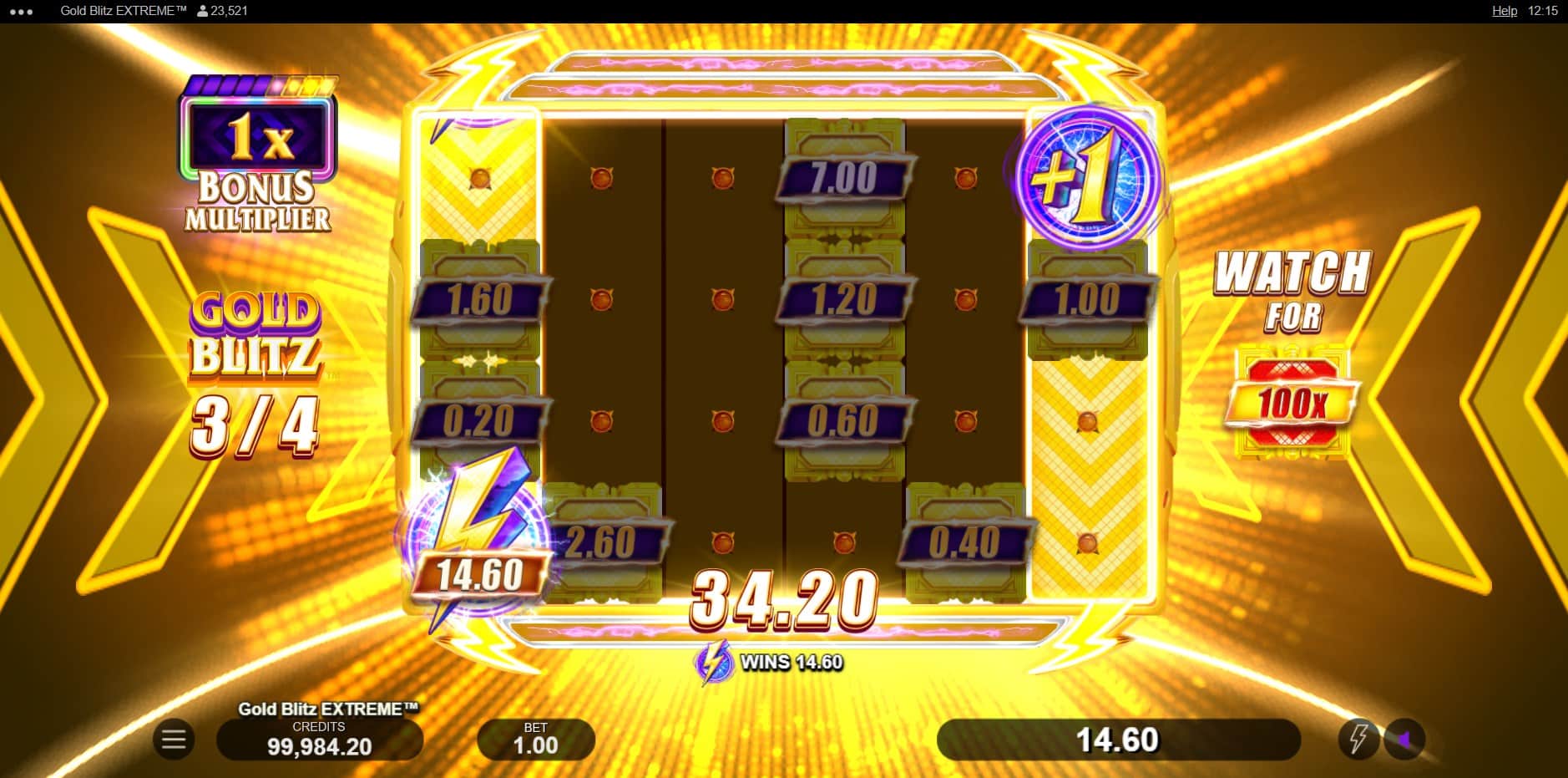 Gold Blitz Extreme slot