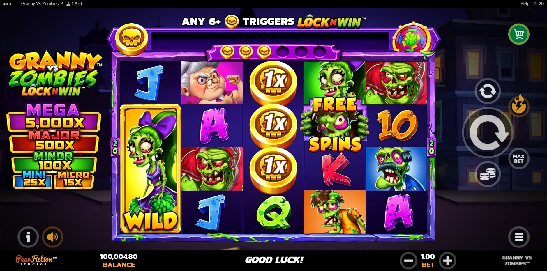 Granny Vs Zombies slot
