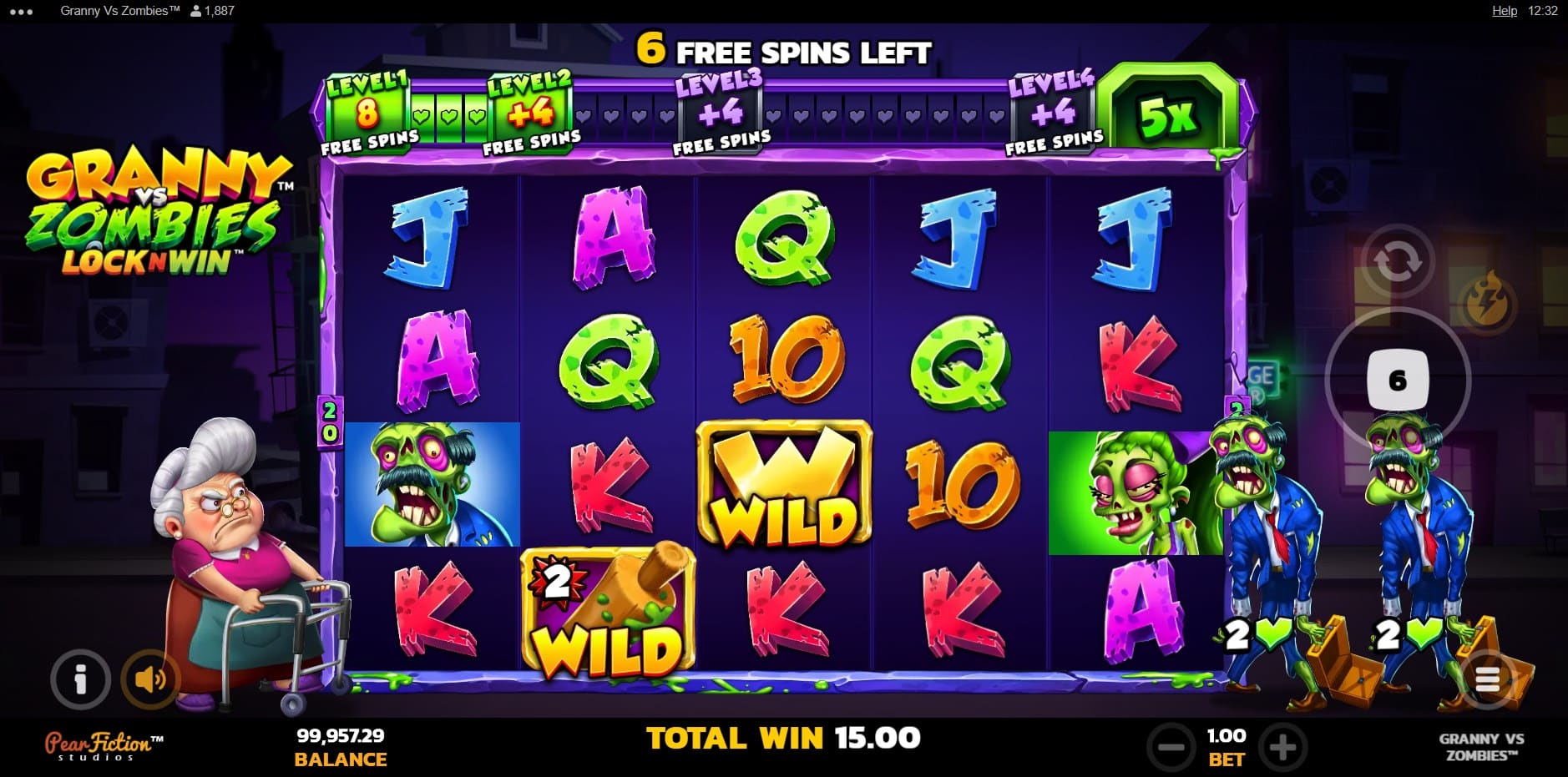 Granny Vs Zombies slot