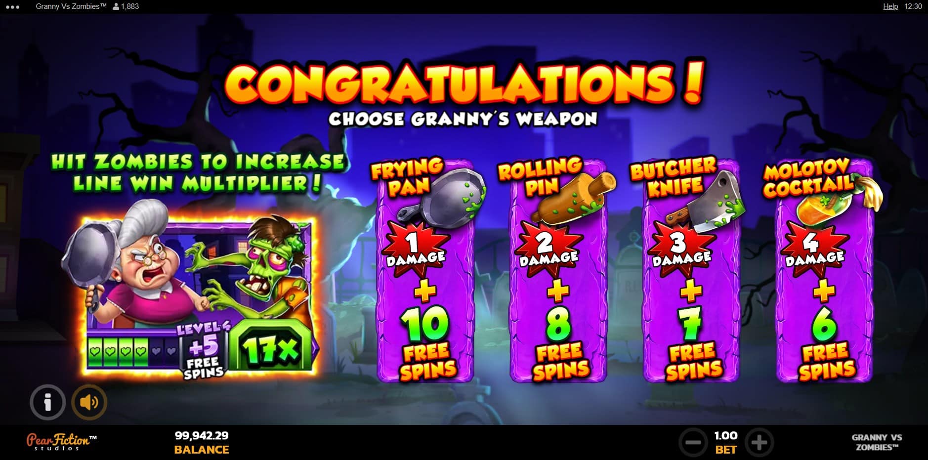 Granny Vs Zombies slot