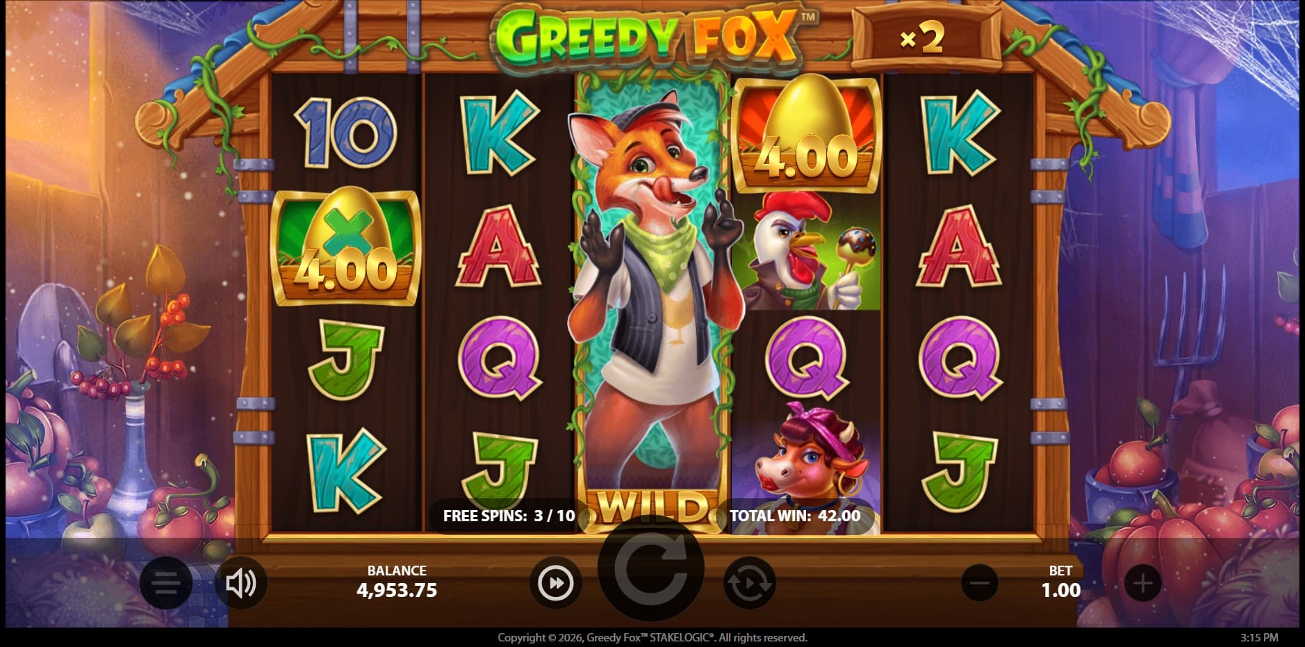 Greedy Fox slot