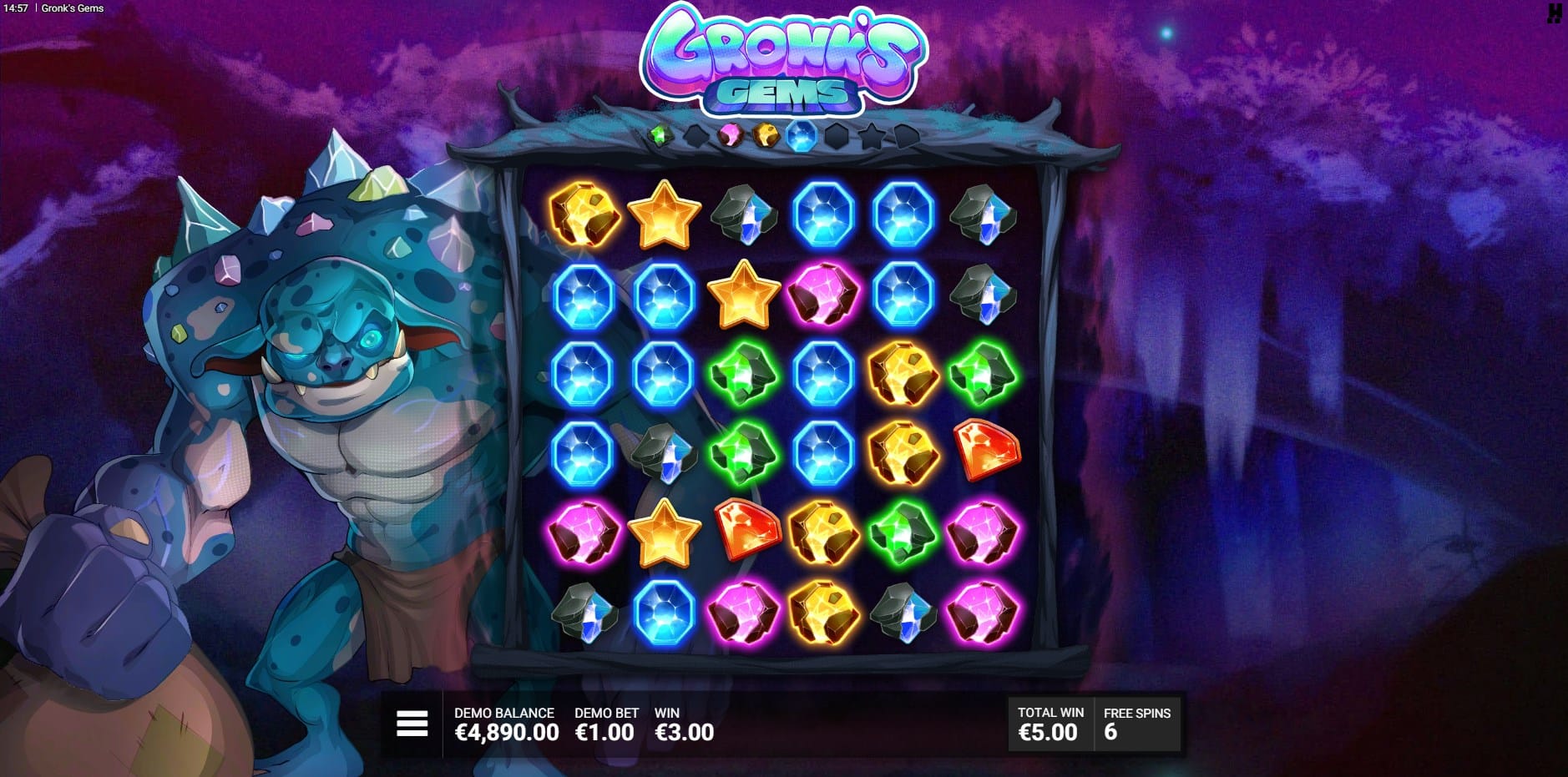 Gronk's Gems slot
