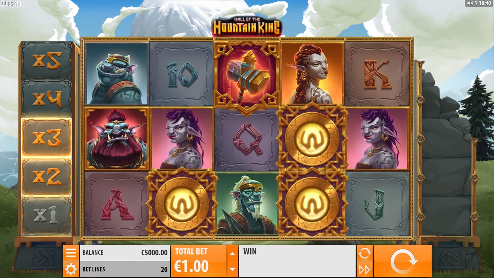 Hall of the Mountain King slot