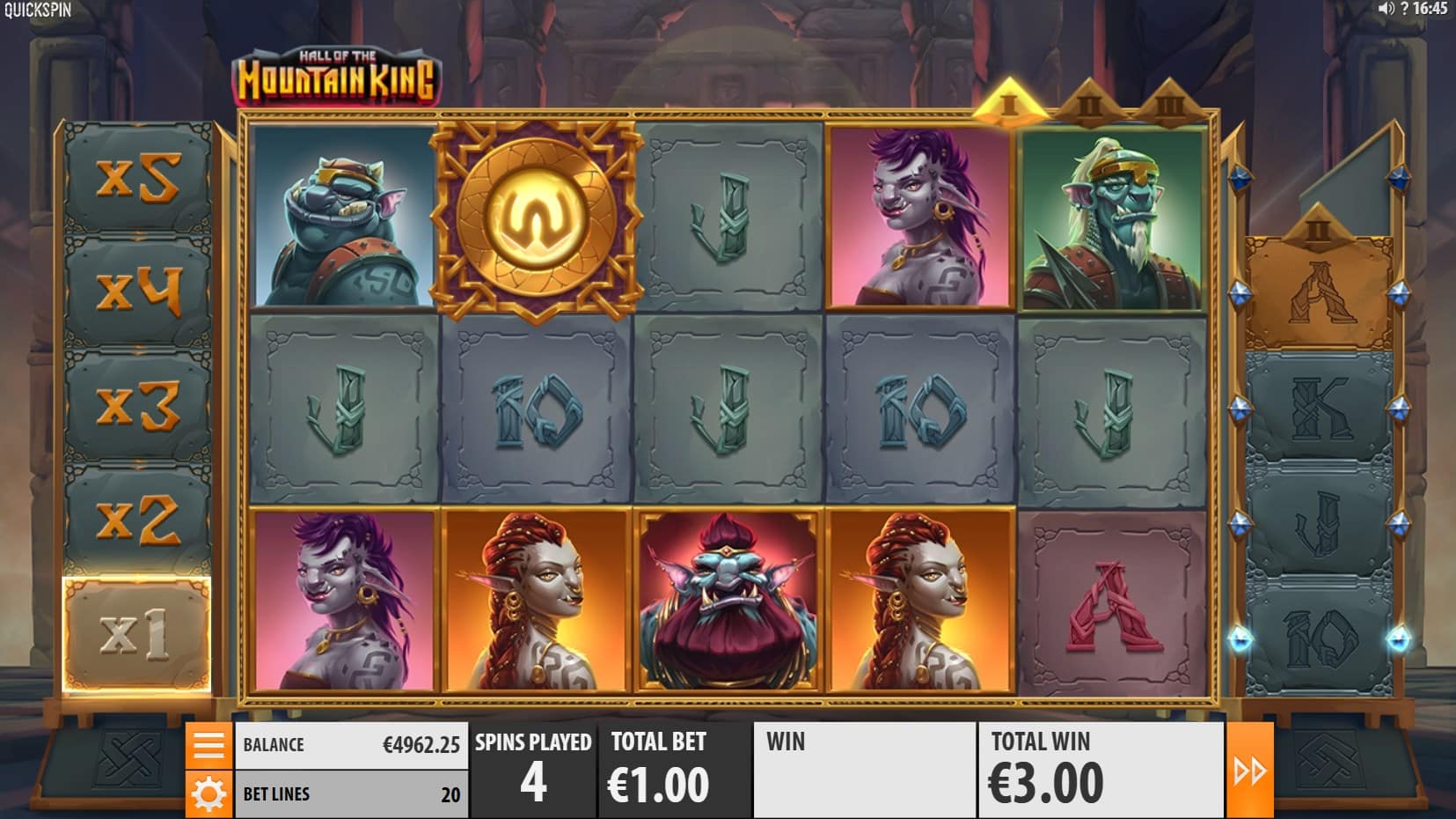 Hall of the Mountain King slot