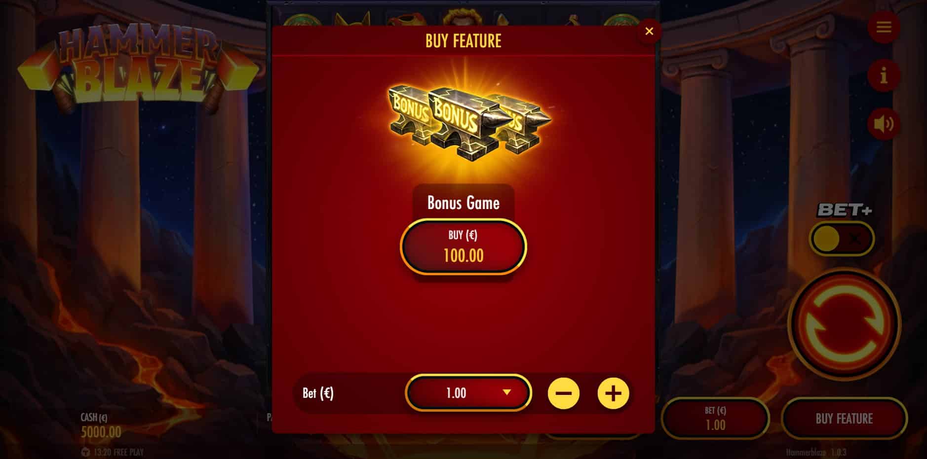 Hammerblaze slot