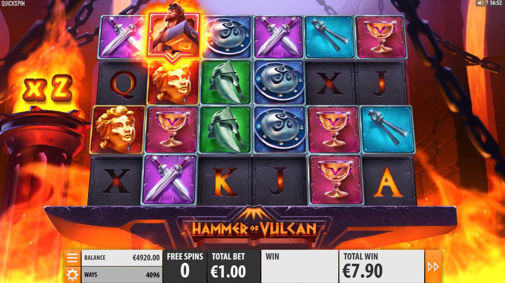 Hammer of Vulcan slot